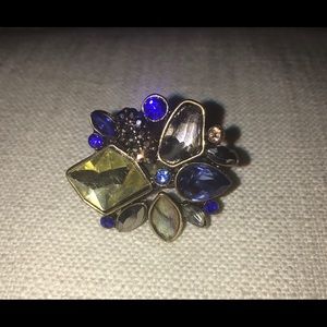 Beautiful Multi Stone Stretch Ring!